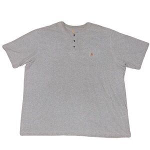 Carhartt Men's Heather Gray Short Sleeve Tee